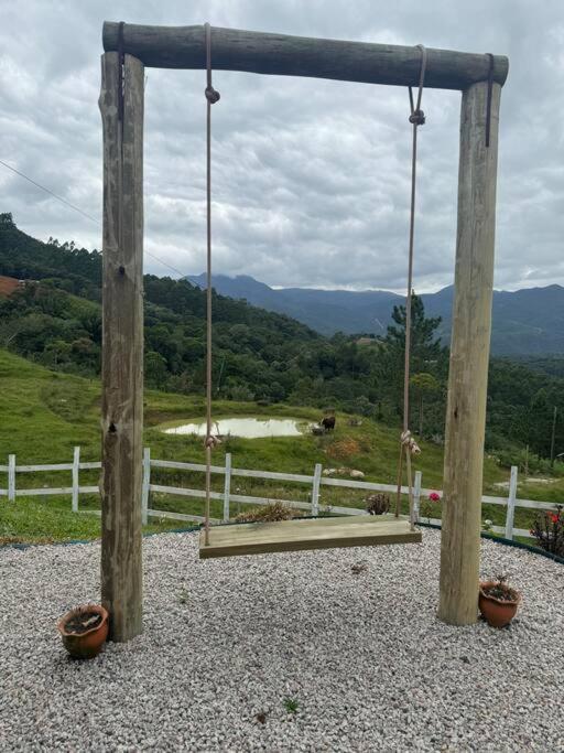 Cabana Recanto Do Arruda Para Casal Em Águas Mornas Kültér fotó