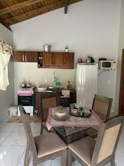 Cabana Recanto Do Arruda Para Casal Em Águas Mornas Kültér fotó