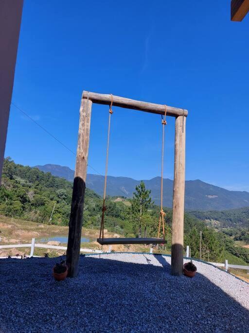 Cabana Recanto Do Arruda Para Casal Em Águas Mornas Kültér fotó